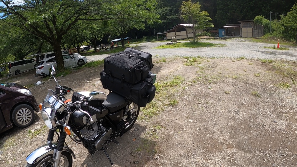 SR400の積載