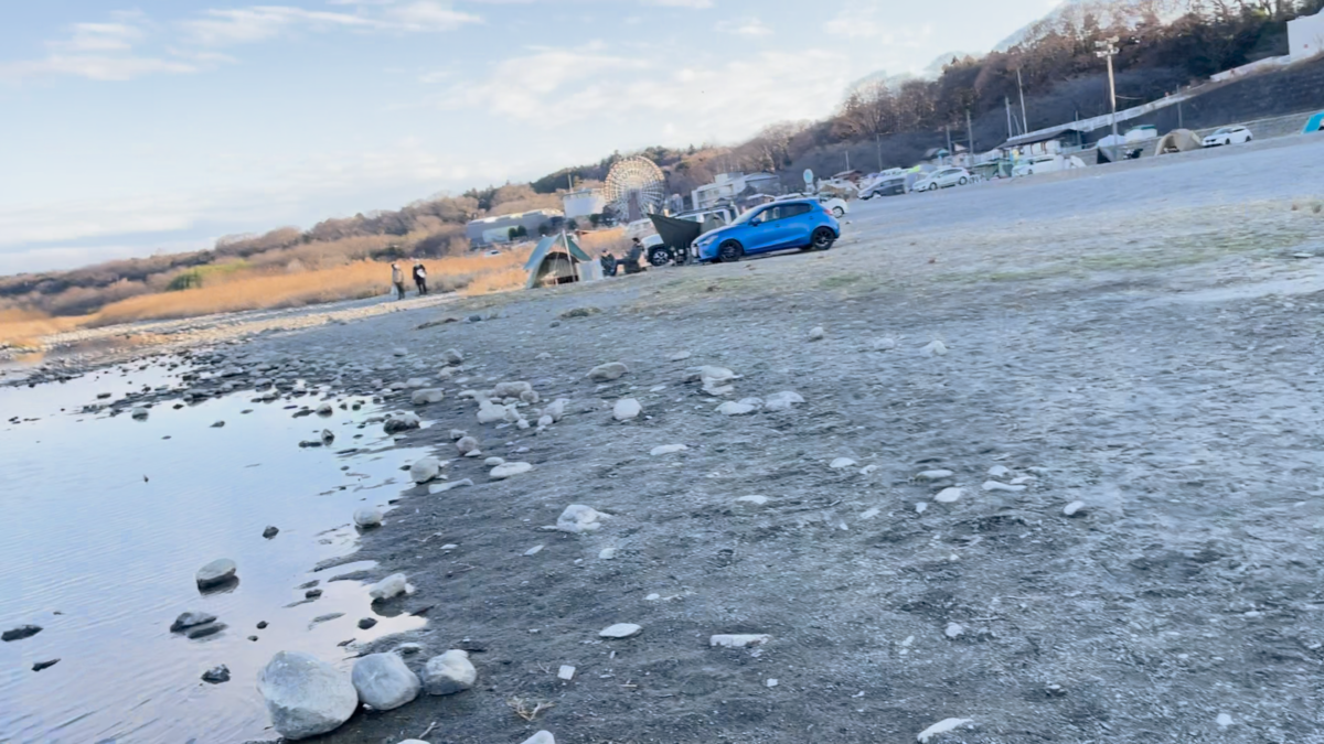 かわせみ河原の風景