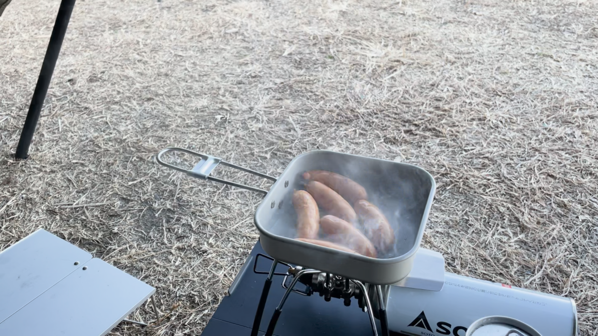 山クッカー角型で焼くアルトバイエルン