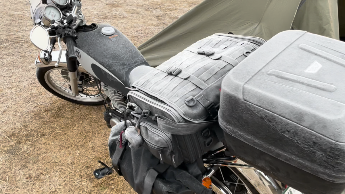 凍てついたSR400
