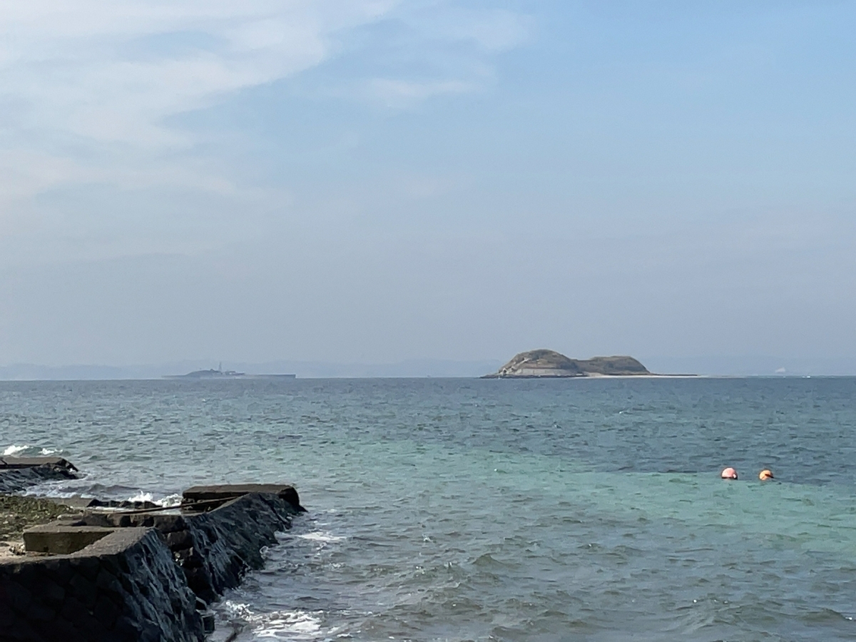 富津公園からの景色