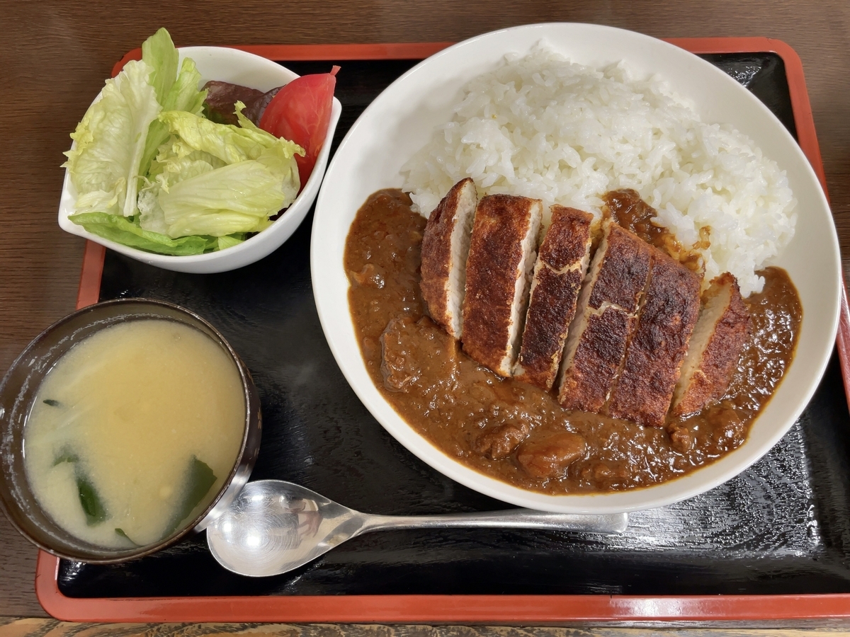 道の駅 山北のカツカレー