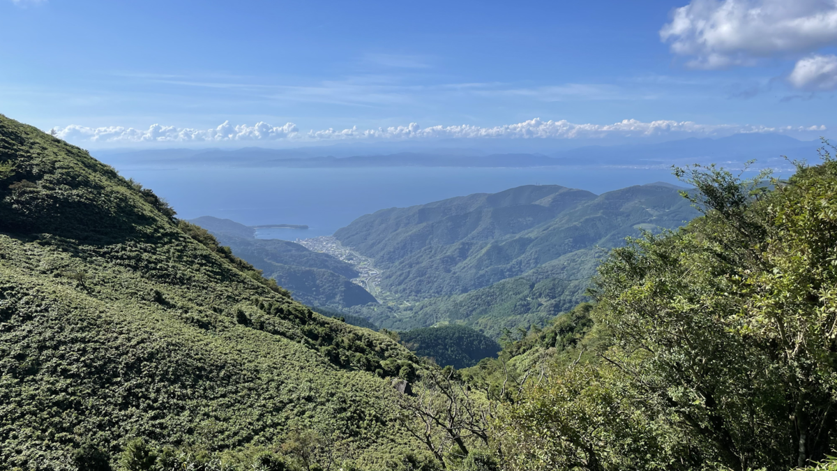 戸田駐車場からの景色