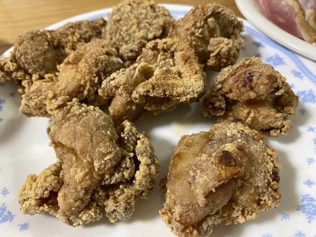 竜田揚げも旨い