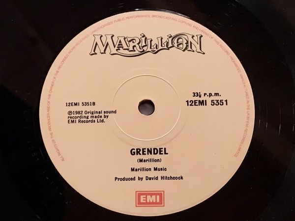 マリリオン（Marillion）UK盤レコード3枚 （マリリオン アルバム 名盤 