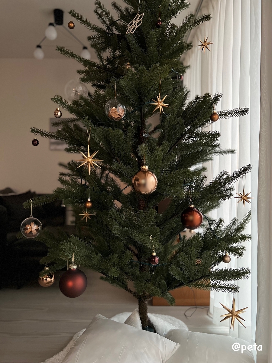 オーナメント（ブラウン）