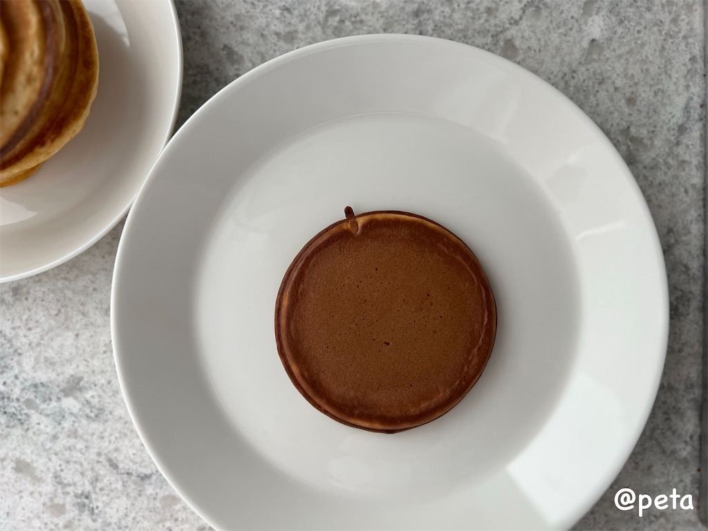 ビタントニオ使用のパンケーキがすごくおいしかった