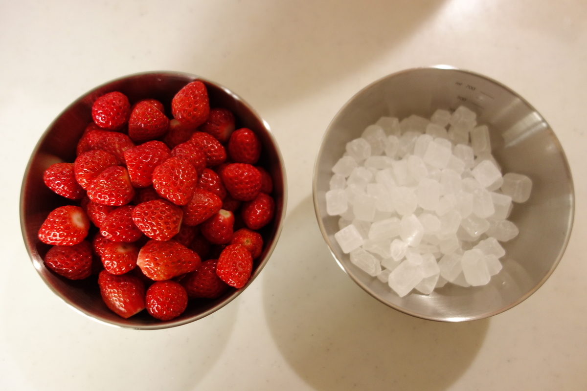 魅惑の苺シロップ - kitchen torii