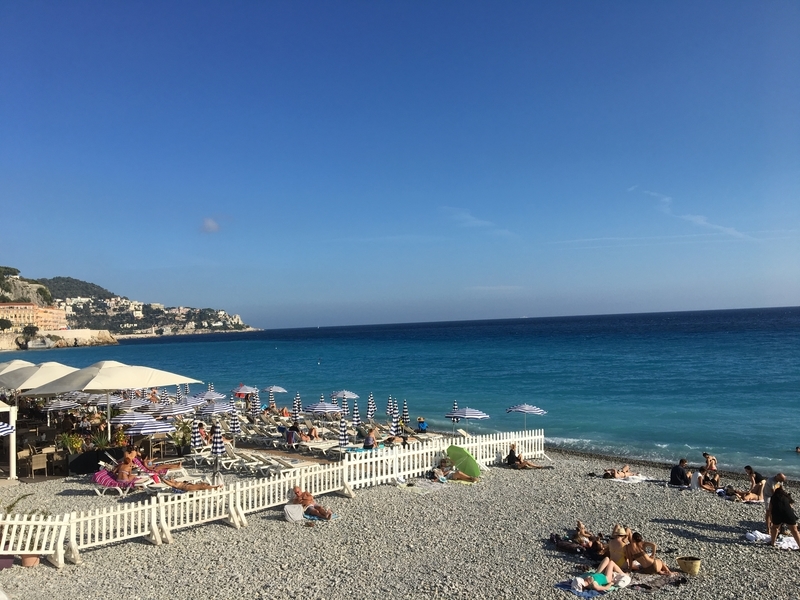フランスの海の家