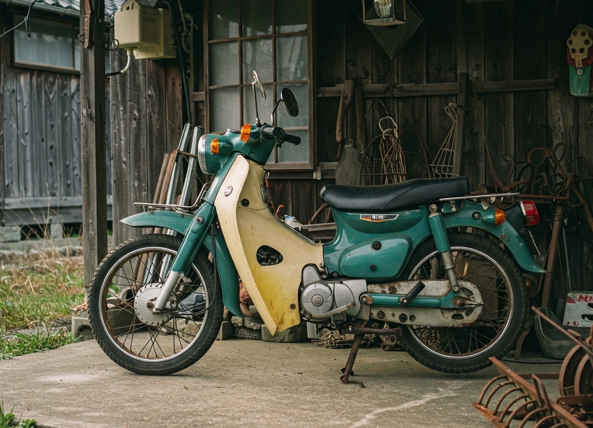 ホンダ スーパーカブ 3速 12V 要修理 ホンダ スーパーカブ 3速 12V 要