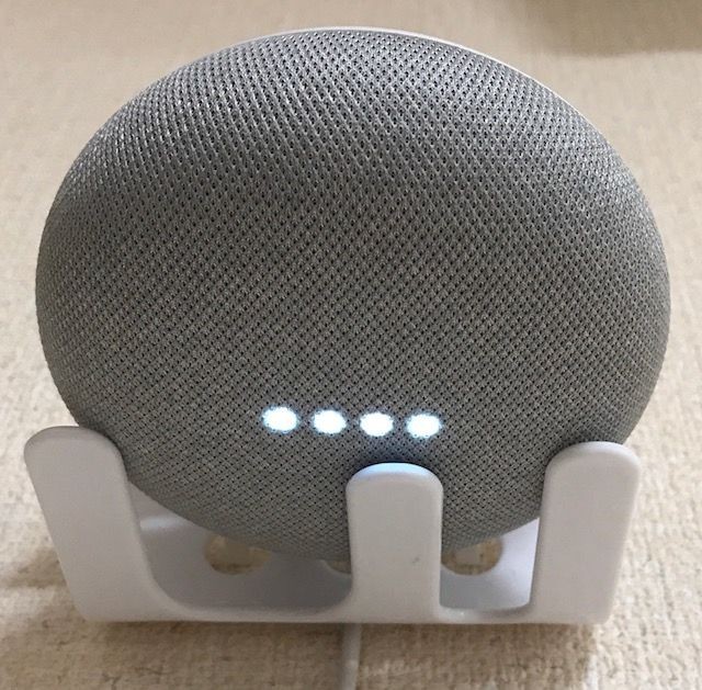 ダイソーのスポンジホルダーでgoogle Home Miniを壁掛けにする 趣味と物欲