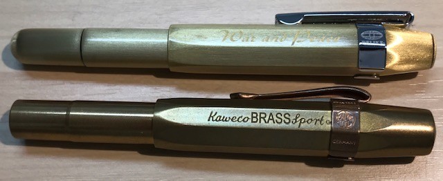 kaweco ブラススポーツ万年筆