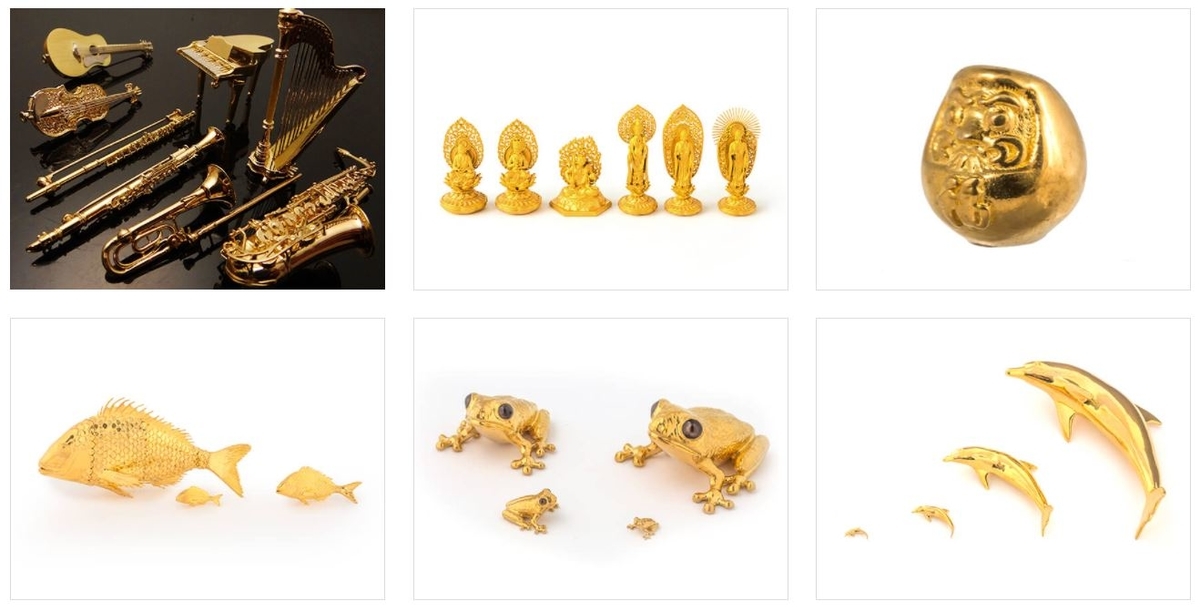 ゴールドリンク_金工芸品の制作