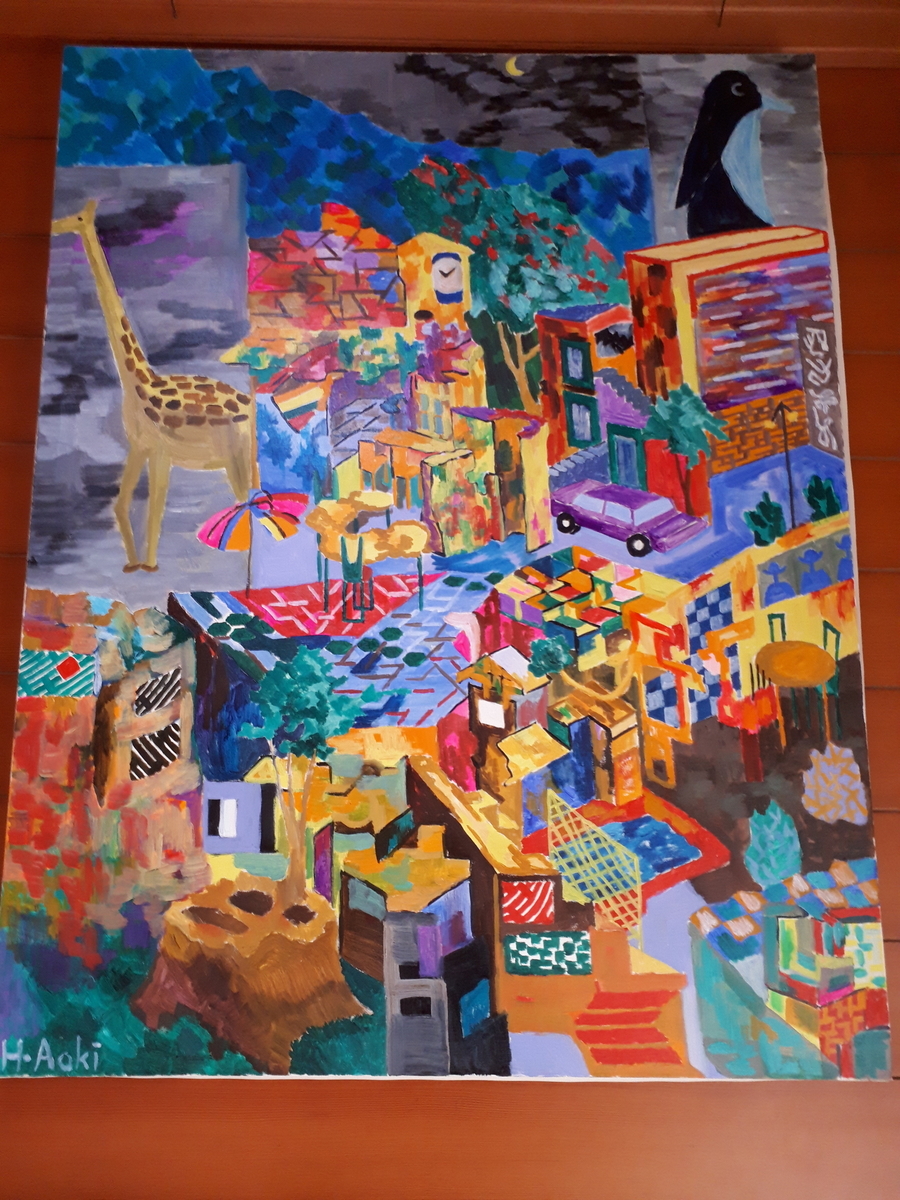 大きな絵3 絵描き 世界の構造の捉え方