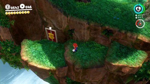 マリオオデッセイ攻略 12 大そうじ 恐竜の巣のパワームーン入手方法 入手場所 滝の国編 Super Mario Odyssey 元プログラマーぷげらの趣味ブログ