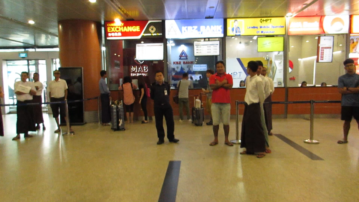 おもいで旅 ミャンマー①：6泊9日編 1日目夜～2日目朝 関西国際空港出発～ヤンゴン国際空港着 世界おもいで旅