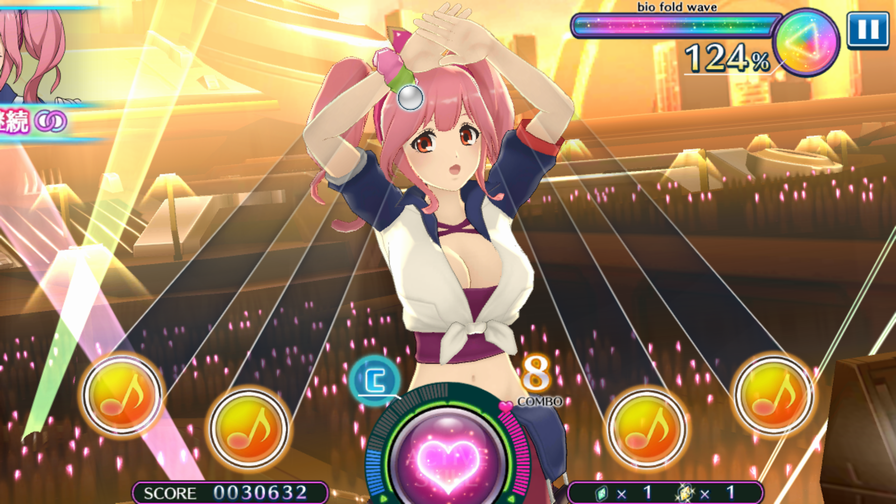 ゲーム 歌マクロス Bテスト その1 Pハゲのカラーボックス