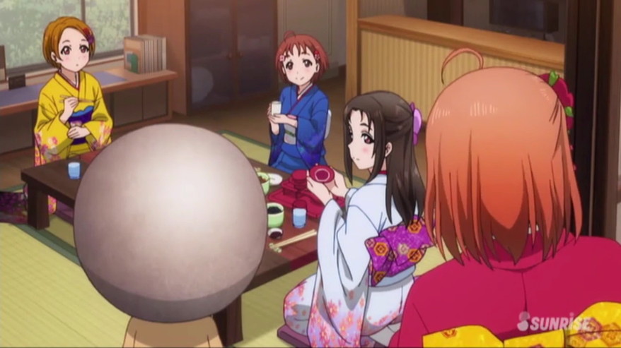 アニメ ラブライブ サンシャイン 2期 第10話 シャイニーを探して Pハゲのカラーボックス