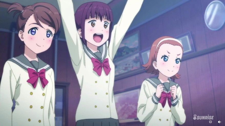 アニメ ラブライブ サンシャイン 2期 第11話 浦の星女学院 Pハゲのカラーボックス