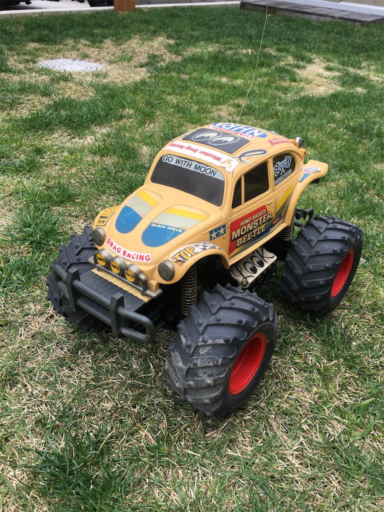 タミヤ・モンスタービートル QD タミヤQD（クイックドライブ）モンスタービートル レストア 其の