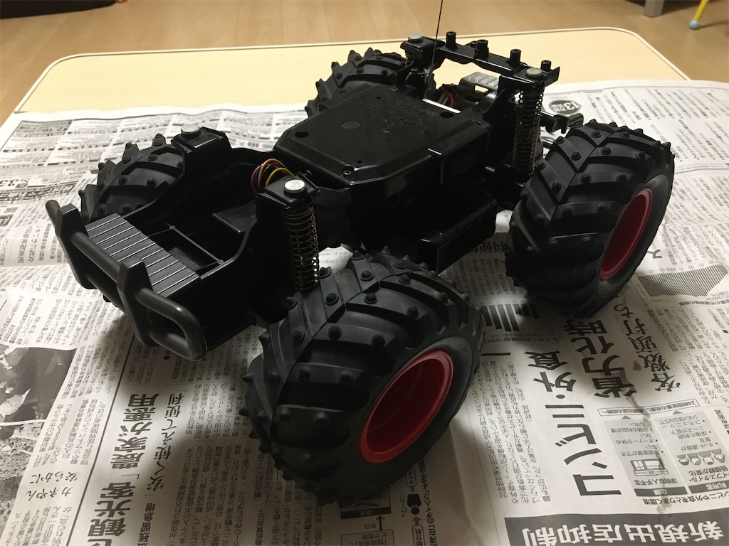 タミヤQD（クイックドライブ）モンスタービートル レストア 其の二