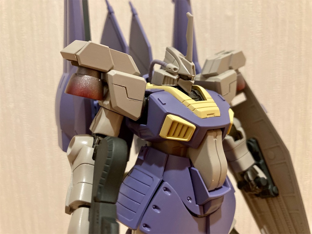 リックディジェ改(風)を製作 其の弐拾伍 塗装後組み立て - ふぇ