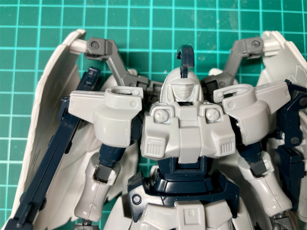 旧キット トールギスF（フリューゲル）風を製作！その8 頭部改修で