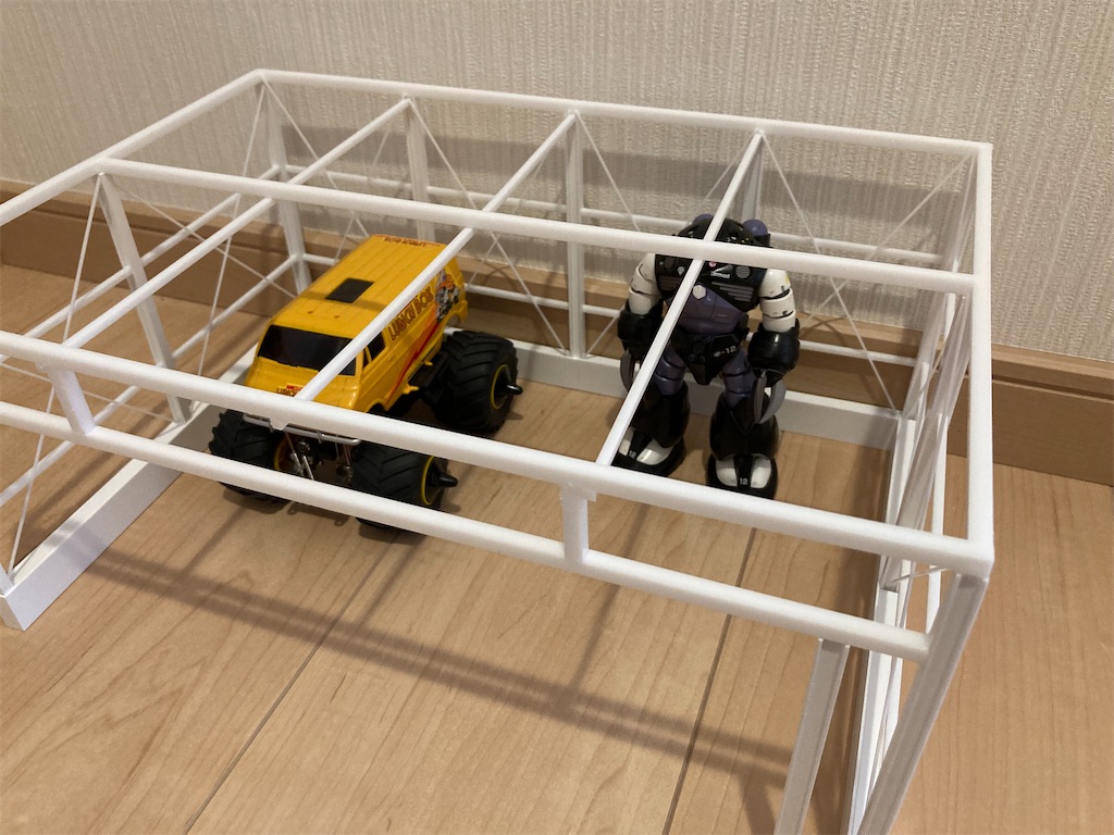 【ほぼ未使用】組み立て済み ミニ四駆 9個セット ミニ四駆ガレージ その9 骨組み、ほぼ出来上がり - ふぇにっくす