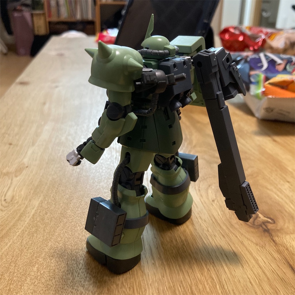 ZAKU II F2 その15 プロペラントタンク増設 - ふぇにっくす ほびーらいふ
