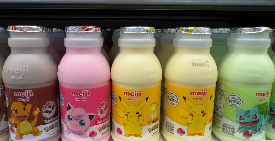 カラフルで可愛いポケモン牛乳！ - ブルマリスタッフ日記