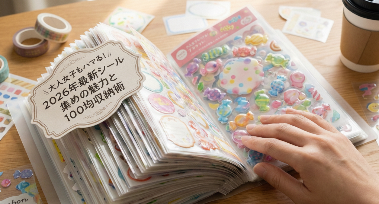 【シール集めのはじめ方】なぜ今、シールが熱い「シール沼」の事情とスッキリ活用術まとめ