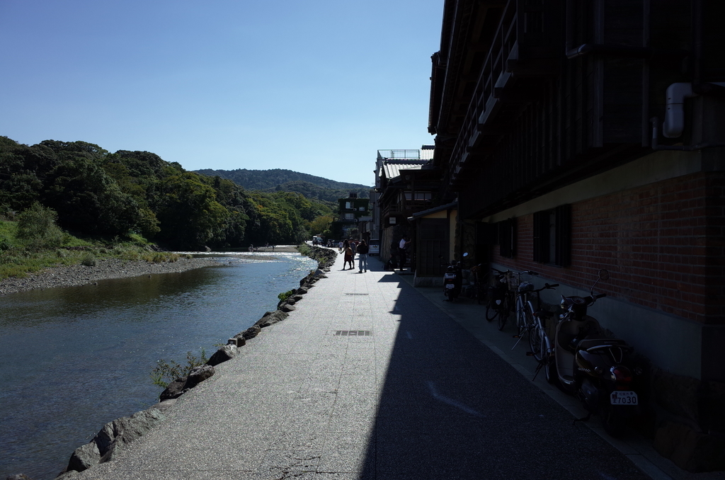 五十鈴川の風景