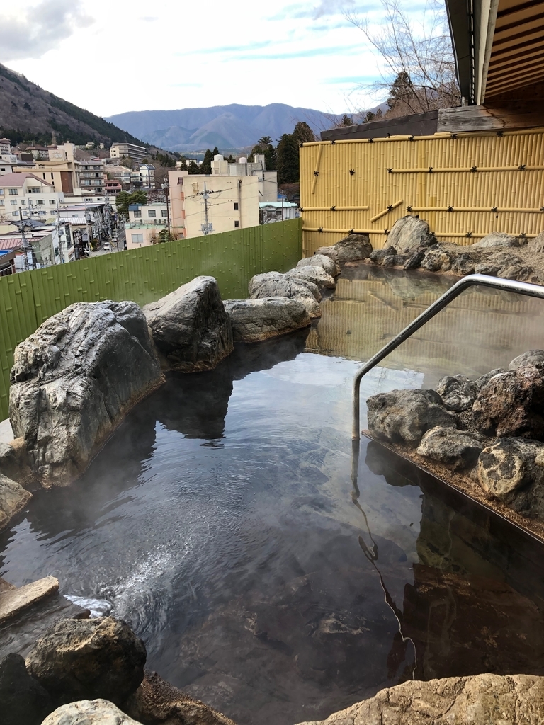 塩原温泉ホテル露天風呂
