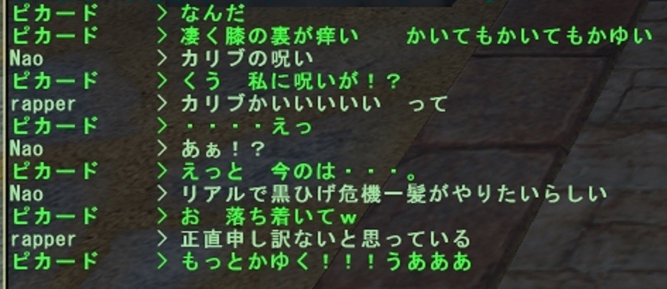 地獄の沙汰も君次第とカリブの呪いと会話 ピカードのmhf日記