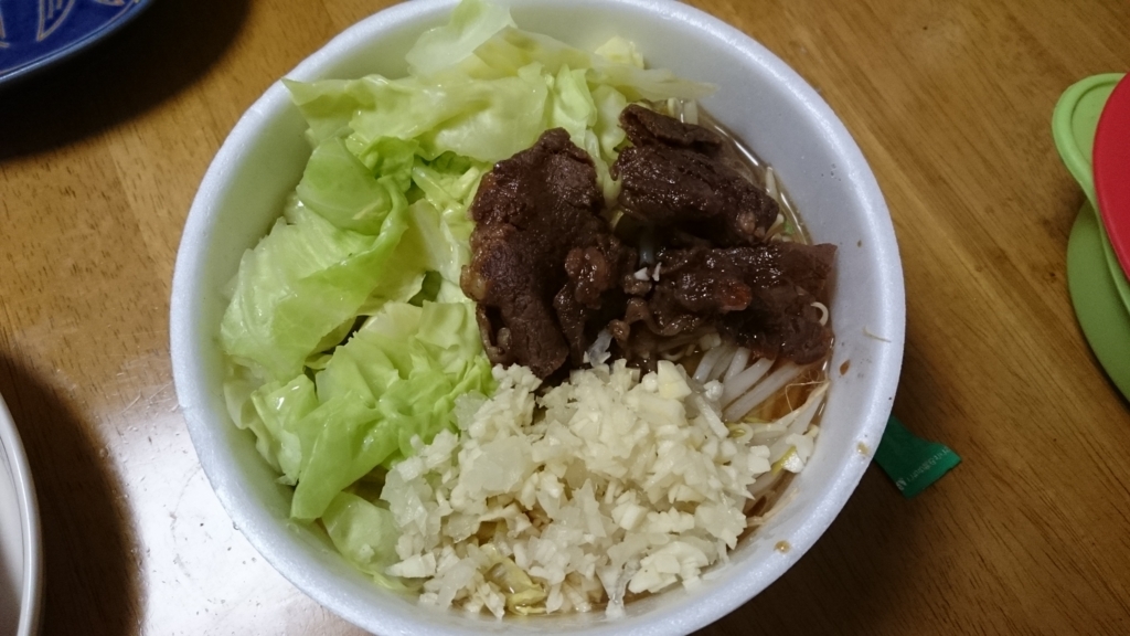 どん二郎 を今更ながら作ってみた ついでに カップ麺の辛辛魚 もアレンジしてみた Ee English Enjoyable