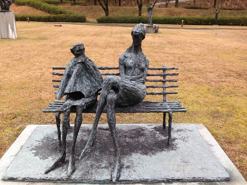 あさご芸術の森美術館・淀井敏夫記念館の野外彫刻 ［大阪→姫路→新井