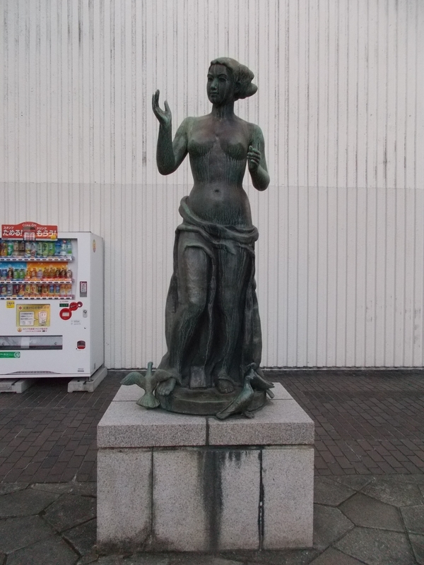 新谷琇紀 PHEME 女性像 ブロンズ 彫刻 銅製/YUKI SHINTANI 置物 顔