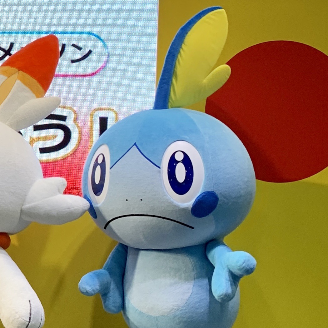 サルノリ ヒバニー メッソン ポケモンブースに初登場 次世代ワールドホビーフェア 19 Summer ポケモンセンターnakayama