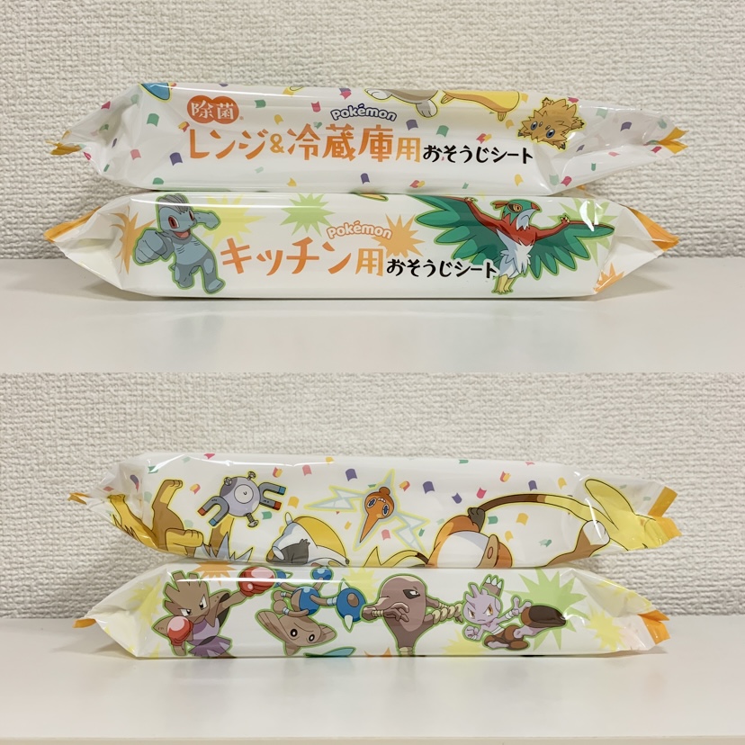 ダイソー ポケモン ウェットシート おそうじシート 6種類 販売中 ポケモンセンターnakayama