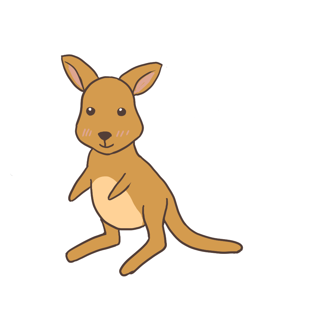 赤ちゃんカンガルーを育てる Pikapikapi Artのブログ