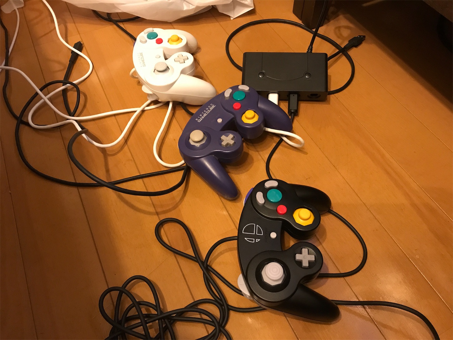 非公式のswitch用ゲームキューブコントローラー接続タップを買った