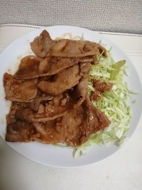 簡単晩ごはん ポークチャップ風豚の生姜焼き ママ獣医ぴんはる日記