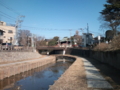 [川越][川と橋]新河岸川＠見立寺前