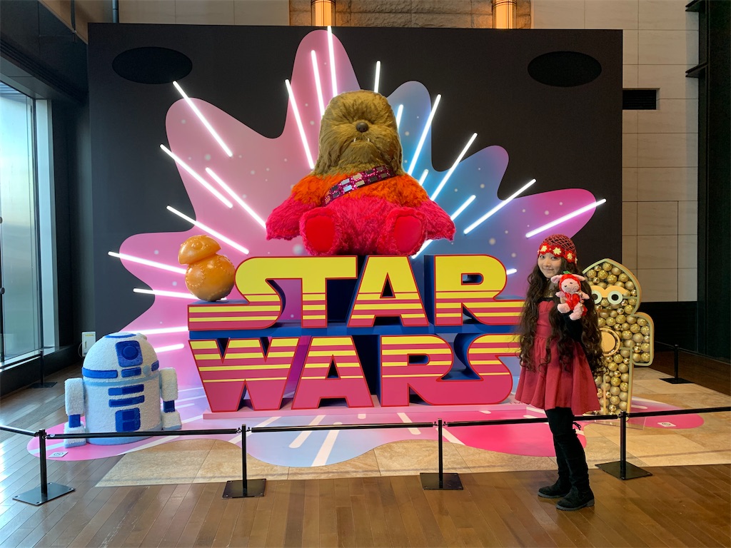 スターウォーズ クリスマスイルミネーション 東京駅 丸の内 インド舞踊 絵画モデルで活躍中のねことぬいぐるみの人形劇ブログ ねこのピンクハッピーライフ