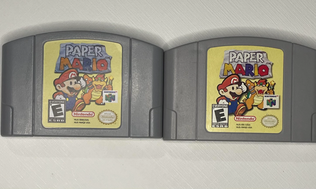 Nintendo64】海賊版64ソフトの見分け方 - 聖域跡地（仮）