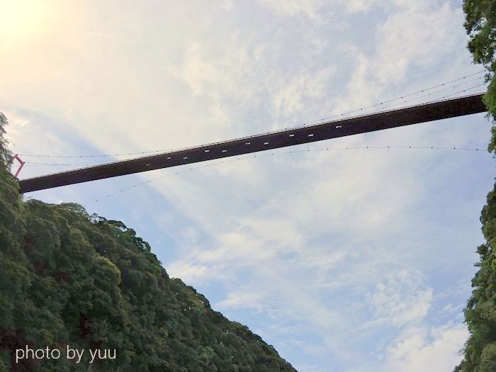 大滝公園の吊り橋