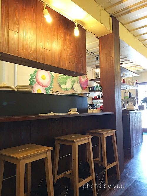 イタリア料理坂元食堂店内