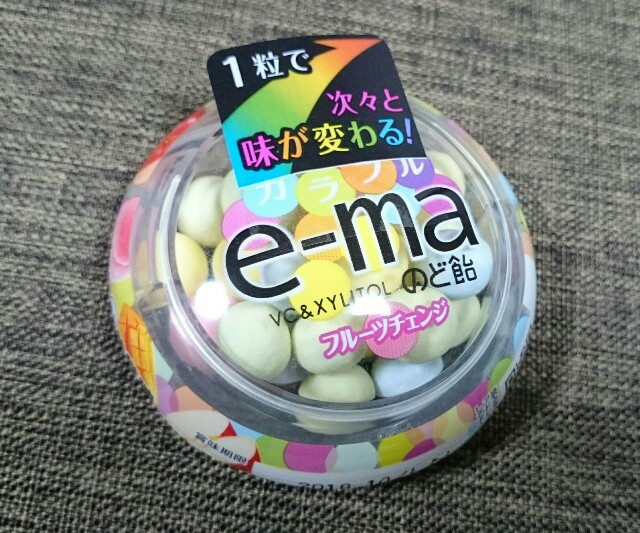 Uha味覚糖 E Maのど飴 って何個入ってる あめの音ブログ