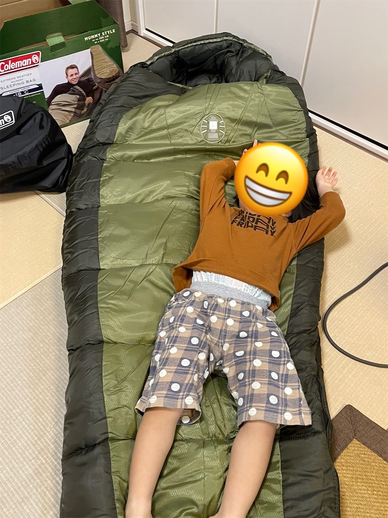 コストコで「コールマン寝袋」買った！マイナス18度まで対応