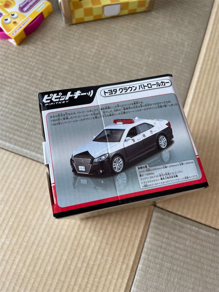 (未使用･未開封品)　ピピットキー トヨタ クラウン パトカー v1yptgt 未使用・未開封品) ピピットキー トヨタ クラウン パトカー v1yptgt